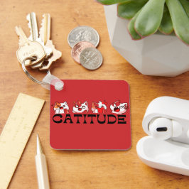 Chaveiro Carry Your Cat – Cute Cat Keychain 🐾💖