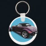 Chaveiro carsPlymouth Prowler<br><div class="desc">A stylish keychain featuring a vintage classic car design. A perfect accessory for car lovers and collectors. Great for everyday use or as a small and thoughtful gift for classic car enthusiasts.</div>