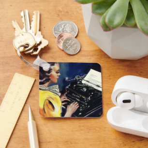 Chaveiro Carta de Digitação do Secretário Executivo da V