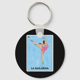 Chaveiro Cartão La Bailarina Mexicano - Cute Ballerina Gi