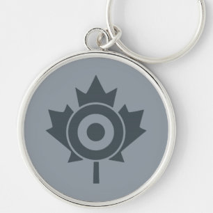 Chaveiro Carteira Canadense Leaf Roundel Mod