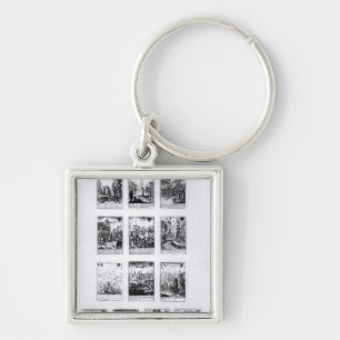 Chaveiro Cartões de jogo que comemoram