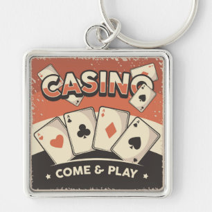 Chaveiro Cartões Poker
