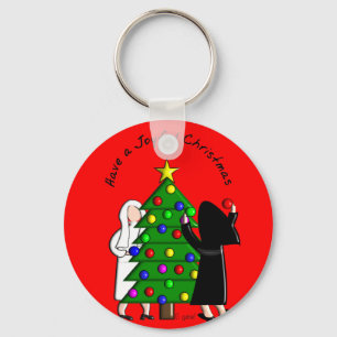 Chaveiro Cartões & presentes católicos de Natal da arte d
