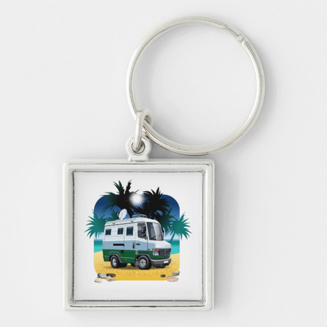 Chaveiro Cartoon Camper (Frente)
