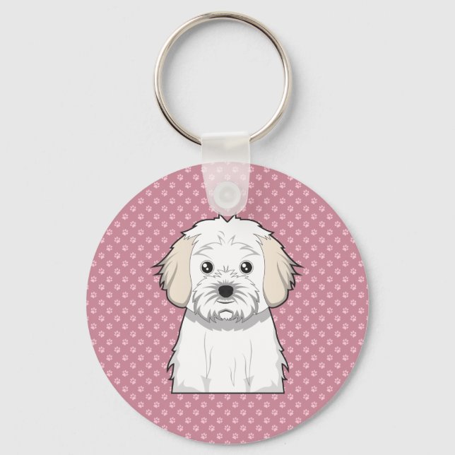 Chaveiro Cartoon Cavachon (Frente)