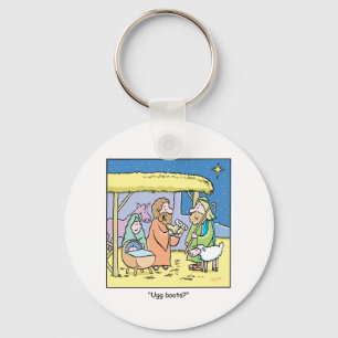 Chaveiro Cartoon de Natal Boots Ugg