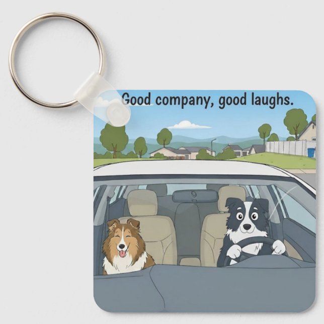 Chaveiro Cartoon dogs (Frente)