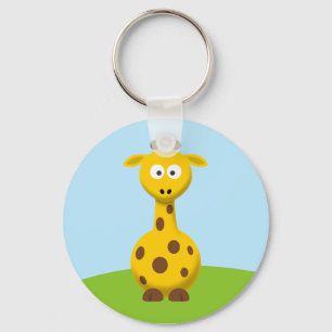 Chaveiro Cartoon Giraffe