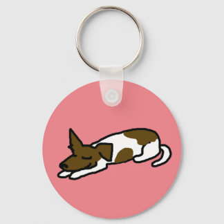 Chaveiro Cartoon Jack Russell