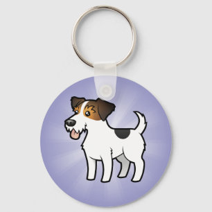 Chaveiro Cartoon Jack Russell Terrier