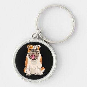 Chaveiro Cartoon Puppy Dog Lover Oferece Bonito Cachorro In