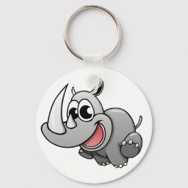 Chaveiro Cartoon Rhino