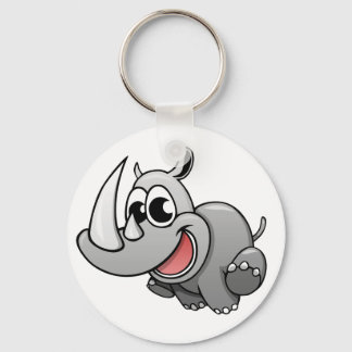 Chaveiro Cartoon Rhino