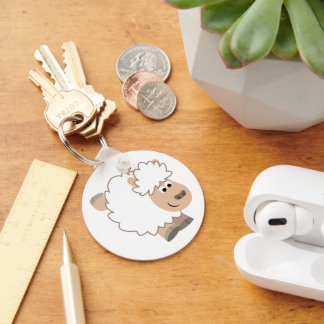 Chaveiro Cartoon Sheep Corajoso