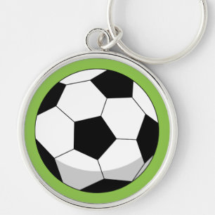Chaveiro Cartoon Soccer Ball
