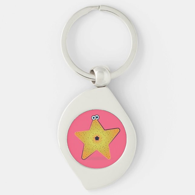 Chaveiro Cartoon Starfish (Frente)
