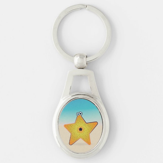 Chaveiro Cartoon Starfish (Frente)