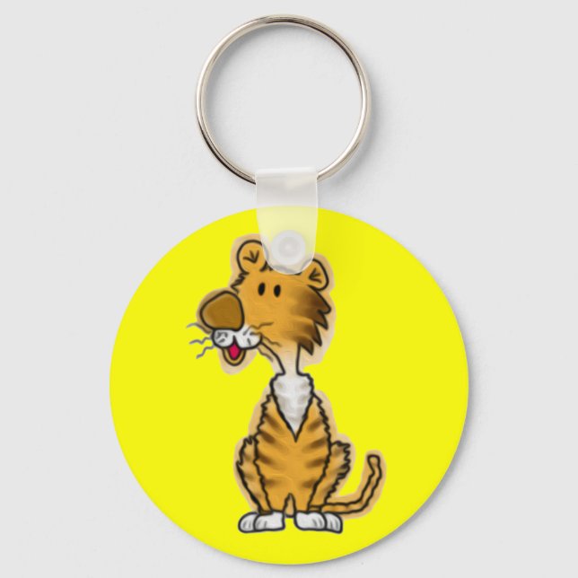 Chaveiro Cartoon Tiger (Frente)