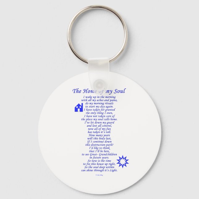 Chaveiro Casa da Minha Alma (Frente)