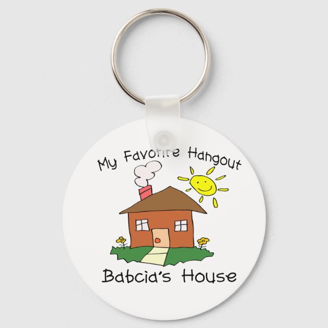 Chaveiro Casa de Babcia, de Hangout Favorito (Frente)