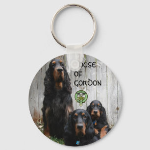 Chaveiro CASA DE GORDON, Pingente Setter Gordon