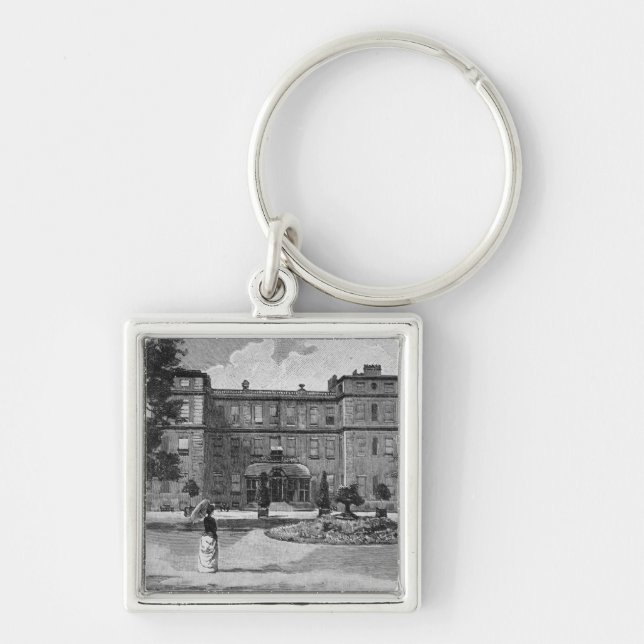 Chaveiro Casa de Marlborough, do jardim, 1863 (Frente)