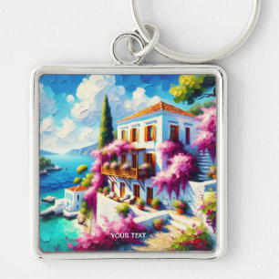 Chaveiro Casa de Vila do Mar Fantasia Fofa