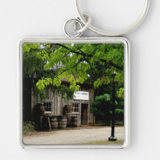 Chaveiro Casa Keyring-De madeira