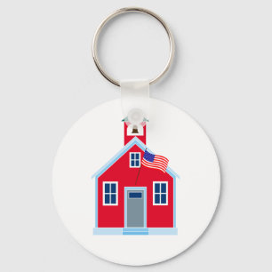 Chaveiro Casa vermelha da escola