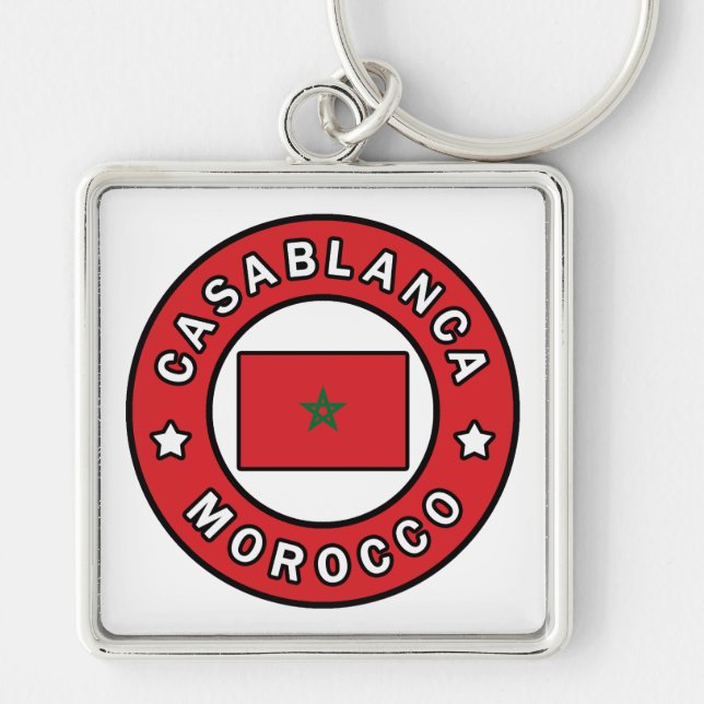 Chaveiro Casablanca Marrocos (Frente)