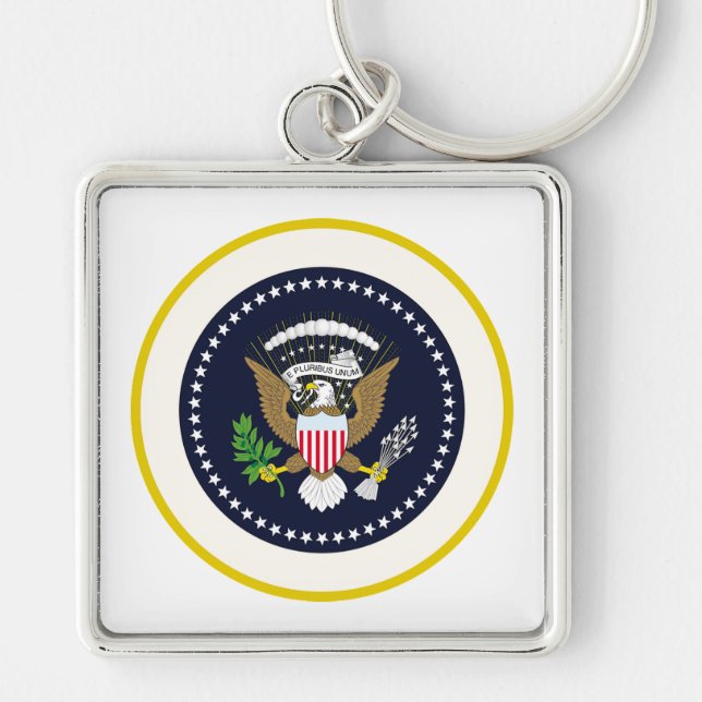 Chaveiro Casaco de Armas Americana (Frente)