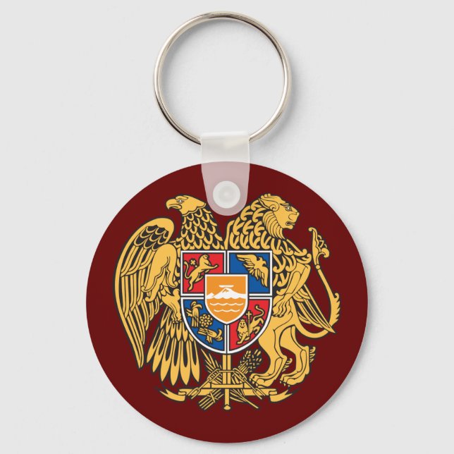 Chaveiro Casaco de Armas da Armênia (Frente)