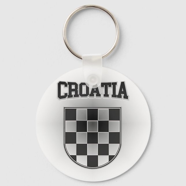 Chaveiro Casaco de armas da Croácia (Frente)