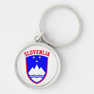 Chaveiro Casaco de armas da ESLOVÊNIA