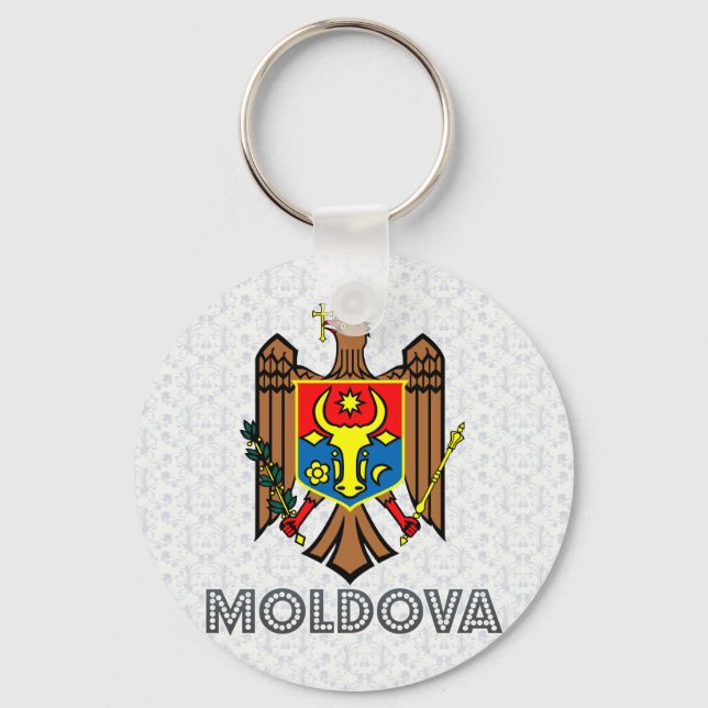 Chaveiro Casaco de armas da Moldávia (Frente)