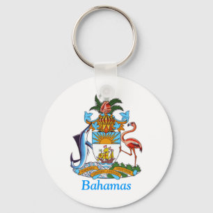Chaveiro Casaco de armas das Bahamas