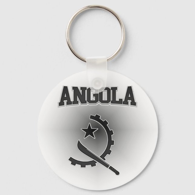 Chaveiro Casaco de armas de Angola (Frente)
