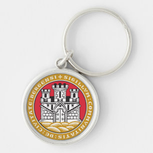 Chaveiro Casaco de Armas de Bergen, Noruega