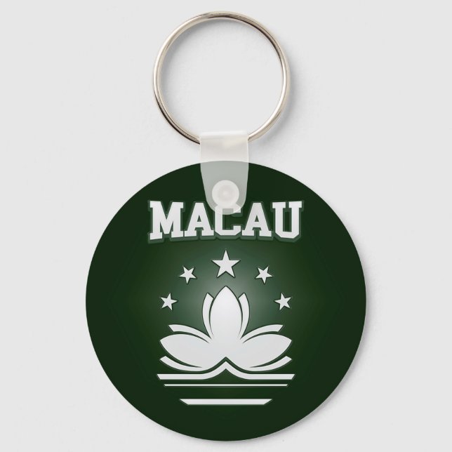 Chaveiro Casaco de Armas de Macau (Frente)