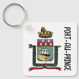 Chaveiro Casaco de Armas de Porto Príncipe, HAITI