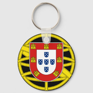 Chaveiro Casaco de Armas de Portugal (Cacau Menor)
