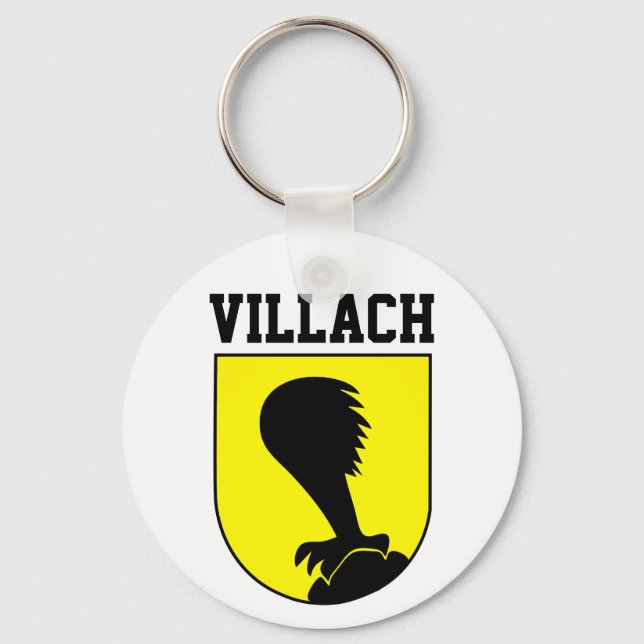 Chaveiro Casaco de Armas de Villach - ÁUSTRIA (Frente)