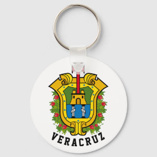 Chaveiro Casaco de Armas do Estado de Veracruz (México) Cha