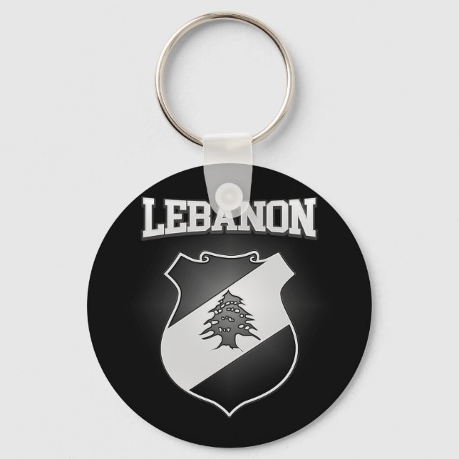 Chaveiro Casaco de armas do Líbano (Frente)