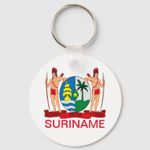 Chaveiro Casaco de Armas do Suriname