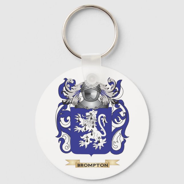 Chaveiro Casaco de Braços de Brompton (Crest Familiar) (Frente)
