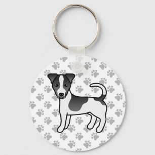 Chaveiro Casaco, Jack Russell Terrier, De  Negra E Branca
