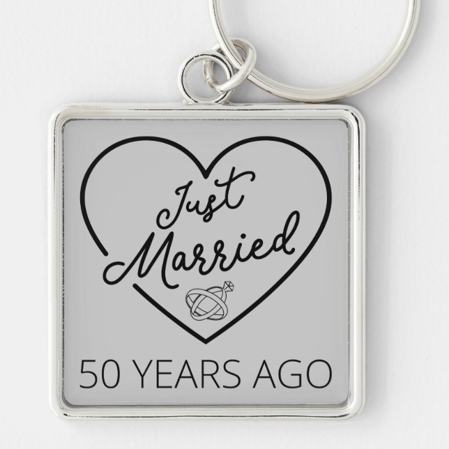 Chaveiro Casados há 50 Anos III (Frente)