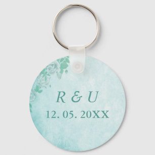 Chaveiro Casal azul adorável